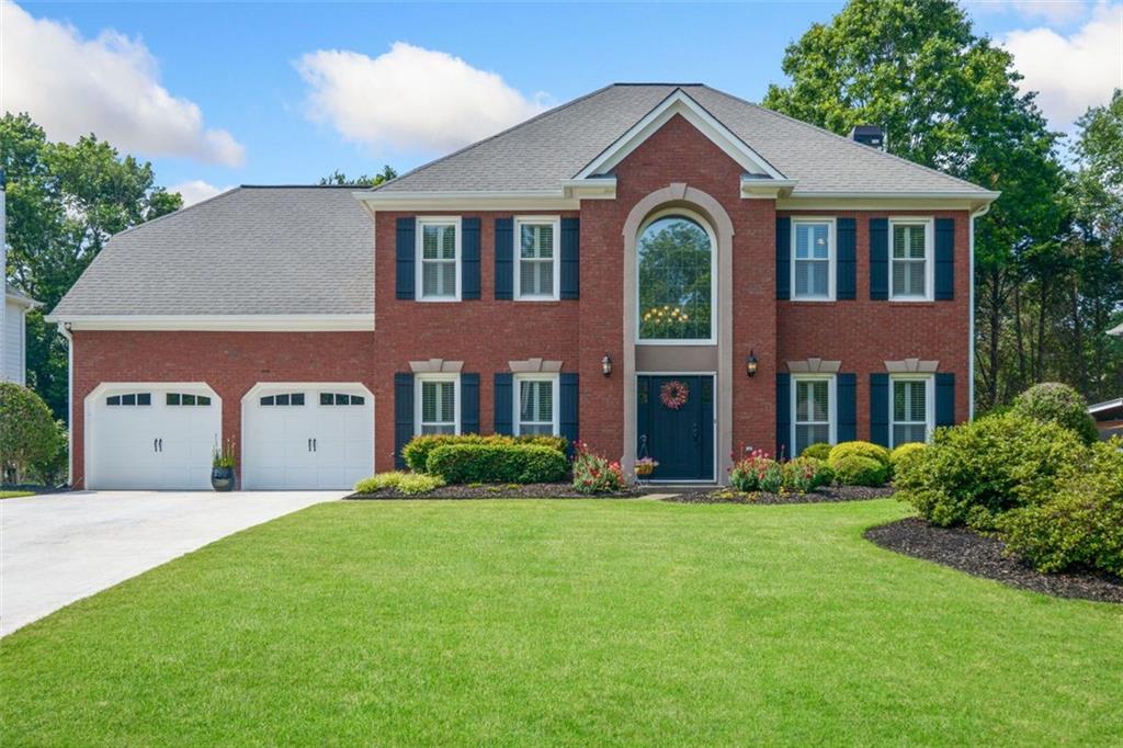 This Brick Beauty is perfectly located in an active Swim/Tennis neighborhood. Desirable Mayfield Place is within walking distance to Downtown Alpharetta, biking distance to Avalon and Crabapple, and convenient to Hwy 400.
This Oglethorpe Plan offers a Two Story Foyer and an open concept. Improvements include Iron Balusters, Plantation Shutters, Hunter Douglas Wood Blinds, Gorgeous Hardwoods, Newer Carpet, New laundry room floor, Window Replacement, Gutters and Downspouts, Garage Doors, Front Door and Sidelights.
The kitchen has been recently updated, offering modern features, including Cambria Quartz countertops, gorgeous custom backsplash, Kenmore appliances, and ShelfGenie shelving.
The fenced backyard is spacious and well-suited for various recreational activities, making it an ideal place for families or those who enjoy outdoor gatherings.
Mayfield Place offers a combination of desirable location, recreational amenities, and Award Winning North Fulton Schools!