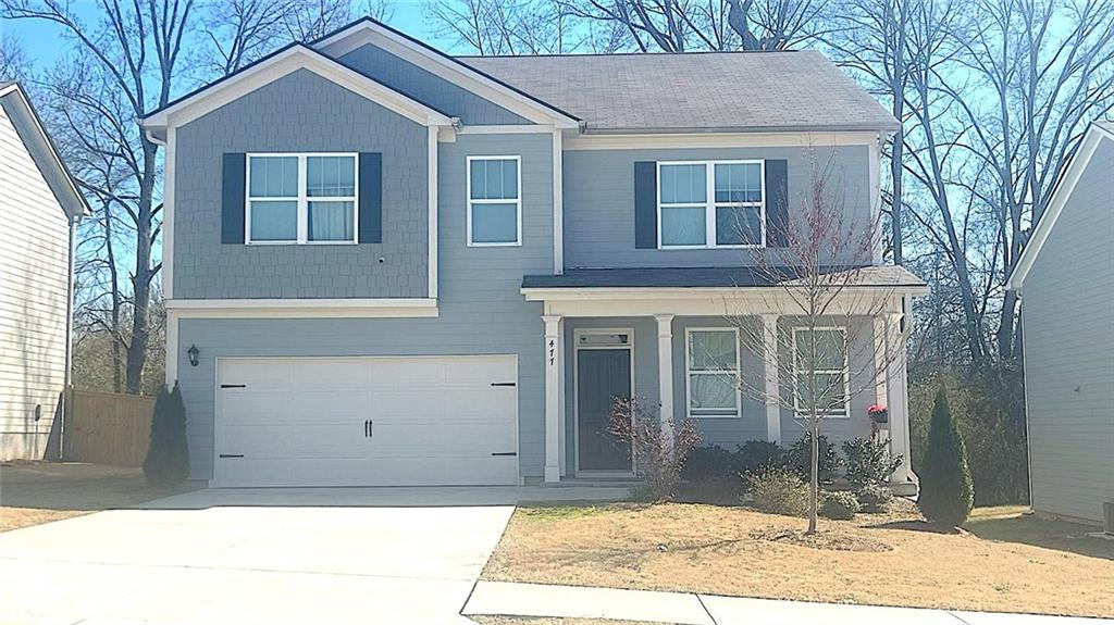 Welcome to your future home in Pendergrass, GA! This stunning two-story single-family residence, built in 2021, offers 2,800 square feet of modern living with 5 bedrooms and 3 full bathrooms. Nestled in a friendly neighborhood. Key property features include central heating and cooling, along with essential amenities such as a washer and dryer for your convenience. Residents can enjoy shared access to a community pool, ideal for those sunny days. Enjoy dining at nearby restaurants or taking a leisurely stroll through the picturesque surroundings. Don't miss the opportunity to make this delightful house your new home!