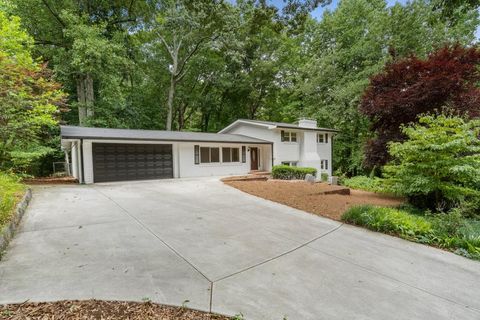 A home in Sandy Springs