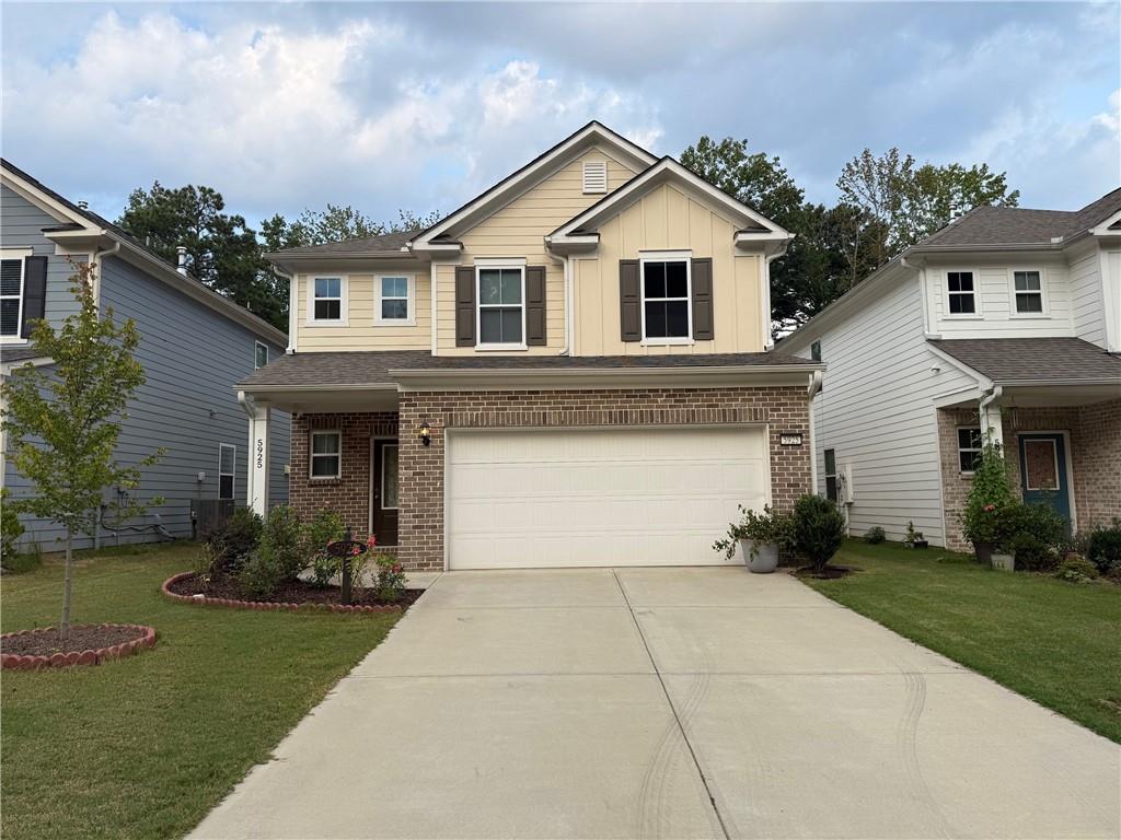 Welcome home to this meticulously maintained, bright open floorplan with hardwood floors on the main level & gorgeous finishes - Kitchen views fireside Great Room and offers a breakfast bar, granite countertops, 42” and Stainless-Steel appliances including refrigerator, microwave, gas range & dishwasher. There's also plenty of space to add a dining table for casual dinners & entertaining. Upstairs there is a Loft Area that can easily be a media area, playroom or workout space. The Primary Suite offers a oversized Master Bedroom and spa-like Bath boasting with a double vanity, separate tiled shower and garden tub for relaxing bubble baths. Also, upstairs is the Laundry Room complete w/washer & dryer and spacious Secondary Bedrooms AND a Hall Bath.
This home has a 2-car Garage + driveway for additional parking for you and your guests. The Community located in the award-winning Denmark High School district and only from GA 400, The Collection, Halcyon, top-rated schools, and the Big Creek Greenway. A home like this doesn’t come along often—make it yours.