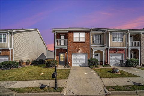 A home in Dawsonville