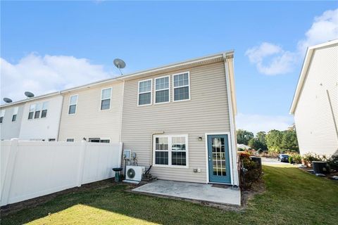 A home in Dawsonville