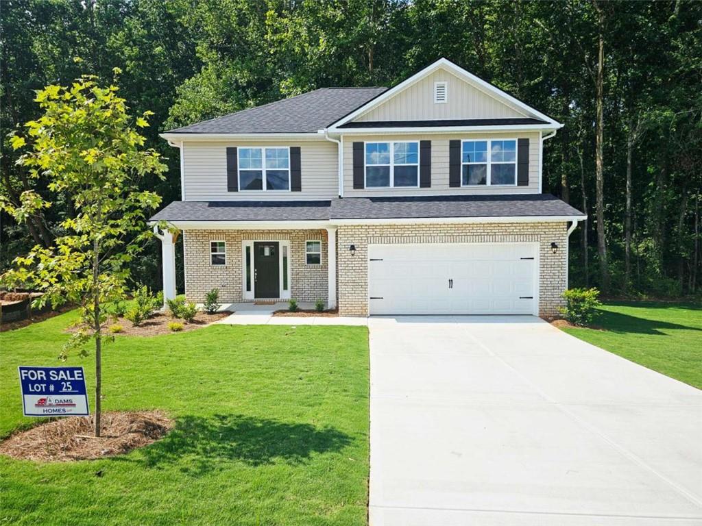 Welcome to "The Hearthwood Retreat" - A Spacious 4BD/2.5BA Haven in Scarlett Place! Priced at $176 sq ft - Imagine a home where comfort and gathering go hand in hand. Nestled in the heart of Scarlett Place, Bowdon, GA, this 2,131 sq. ft. two-story home is designed for seamless living, providing the perfect backdrop for making lasting memories with family and friends. Example - Picture cozy movie nights or lively game days in your oversized family room, the heart of the home. Start your mornings in the large breakfast nook, the perfect spot for casual meals and morning coffee. Step outside onto your spacious 10x14 rear deck, where you can grill, dine, or simply relax in the tranquility of your private backyard. Teach - Designed with an open-concept layout, this home ensures a natural flow between the kitchen, dining, and living areas, making both daily living and entertaining effortless. Whether you're hosting a dinner party or enjoying a quiet evening, this home adapts to your lifestyle with ease. Own - With no HOA, USDA loan eligibility, and only $1,000 in earnest money, this home is an incredible opportunity to own a piece of Scarlett Place. Don't miss out-schedule your private tour today and make "The Hearthwood Retreat" your forever home!
