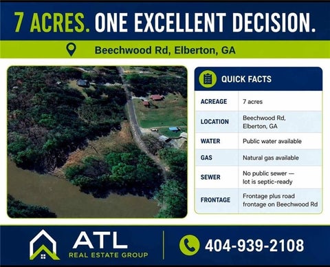 Vacant Land For Sale - Beechwood Road<br/> Elbert County, Elberton, GA 30635