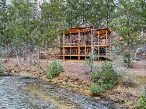 A home in Ellijay