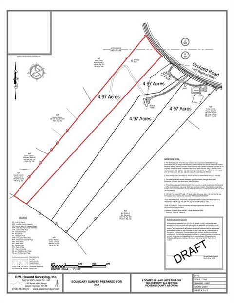 Vacant Land For Sale - Orchard Road<br/> Jasper, GA 30143