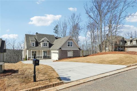 A home in Dawsonville