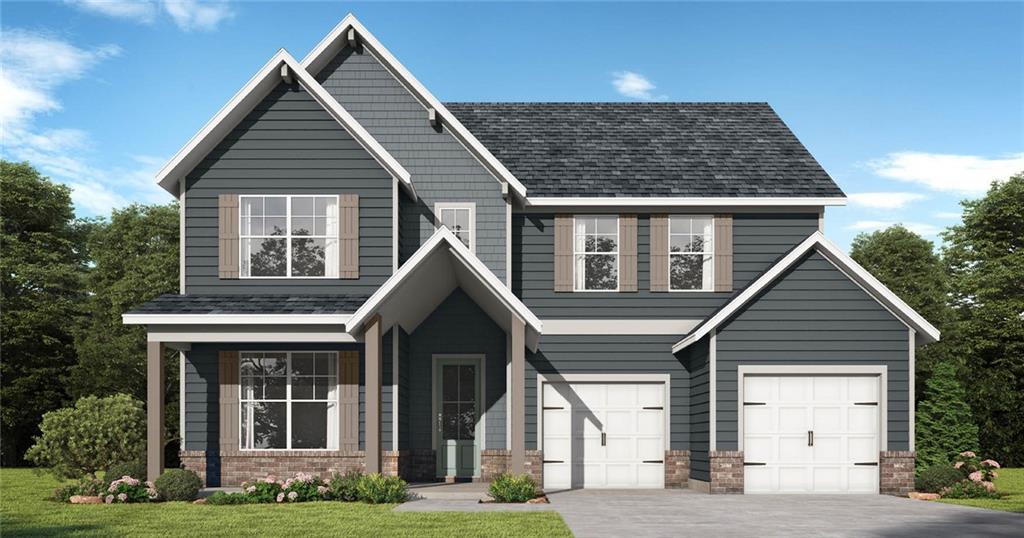 **Austin Plan** - Two-Story Home on a Basement, Homesite 30 - New construction with an open-concept layout featuring granite countertops and 42" soft-close cabinets in the kitchen. Enjoy a large island, a fireplace in the living room, and luxury vinyl plank (LVP) flooring throughout the main floor. This home features 5 bedrooms and 4 full bathrooms, making it ideal for a large family. Located in Commerce, Georgia, it's currently under construction with a move-in date scheduled for 2025. Stock photos may not reflect the exact home. Preferred lender incentives, and the Seller will contribute up to $12,500 for Flex Cash on select homes.