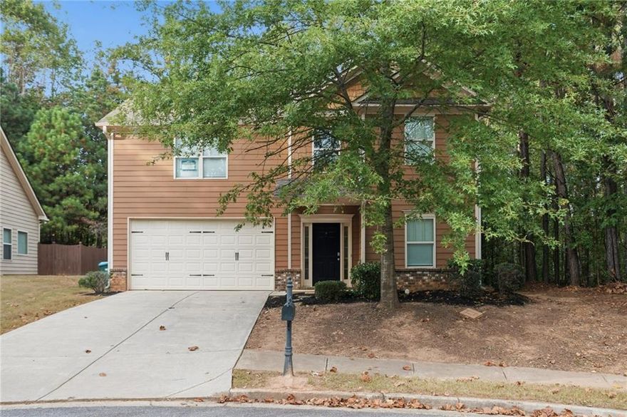 MOVE-IN-READY and packed with BRAND-NEW UPGRADES! This beautiful 2-story home features 4 bedrooms, 2.5 bathrooms, and a 2-car garage. Enjoy a completely refreshed interior with NEW flooring, NEW carpet, and NEW window blinds throughout. The kitchen shines with a NEW APPLIANCES including the dishwasher, refrigerator, gas range, and microwave, perfect for cooking and entertaining. The FRESHLY PAINTED interior, garage, and exterior door add a crisp, modern feel. Relax by the fireplace in the living room or host dinner in the formal dining room accented with crown molding. The spacious primary suite offers a double vanity and large closet, while the wood-fenced backyard provides a private outdoor retreat. One or more photos have been virtually staged.