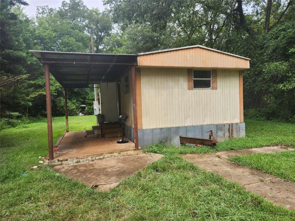 Single-Wide Modular Home. Owner Financing available for qualified buyer prospect.