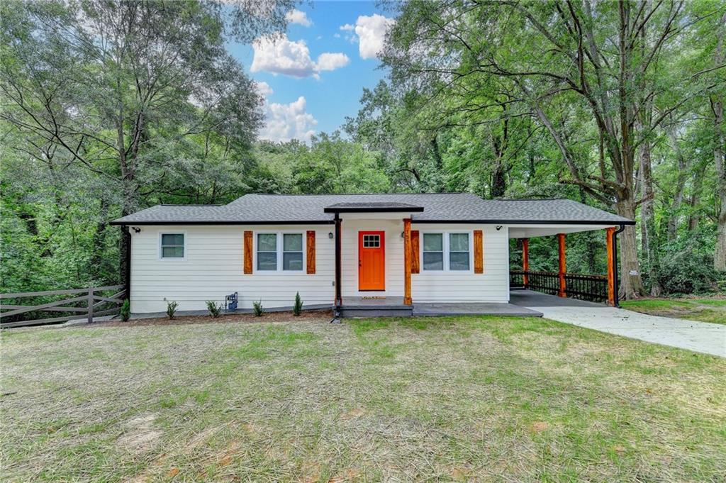 Fully Renovated! This beautifully updated 3-bedroom, 2-bath home offers the ideal blend of comfort, modern style, and flexible living. Nestled on a generous 0.34 acre lot, this ranch-style gem features a spacious great room, a sleek, modern kitchen, dedicated laundry area, and a versatile bonus room, perfect for a home office, playroom, or guest space.
A full, unfinished basement with a separate rear entrance opens the door to endless possibilities: additional living space, storage, or a future income-producing unit. The oversized lot provides ample off-street parking and plenty of space to build, entertain, or design your dream backyard.
Don't miss this incredible opportunity, schedule your showing today and make this home yours!