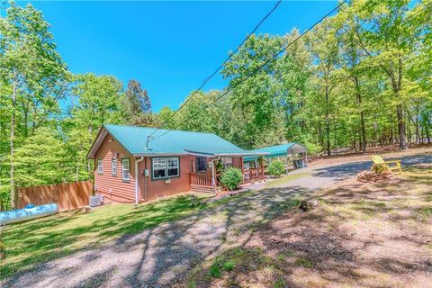 A home in Mineral Bluff