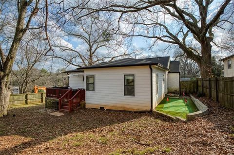 A home in Atlanta