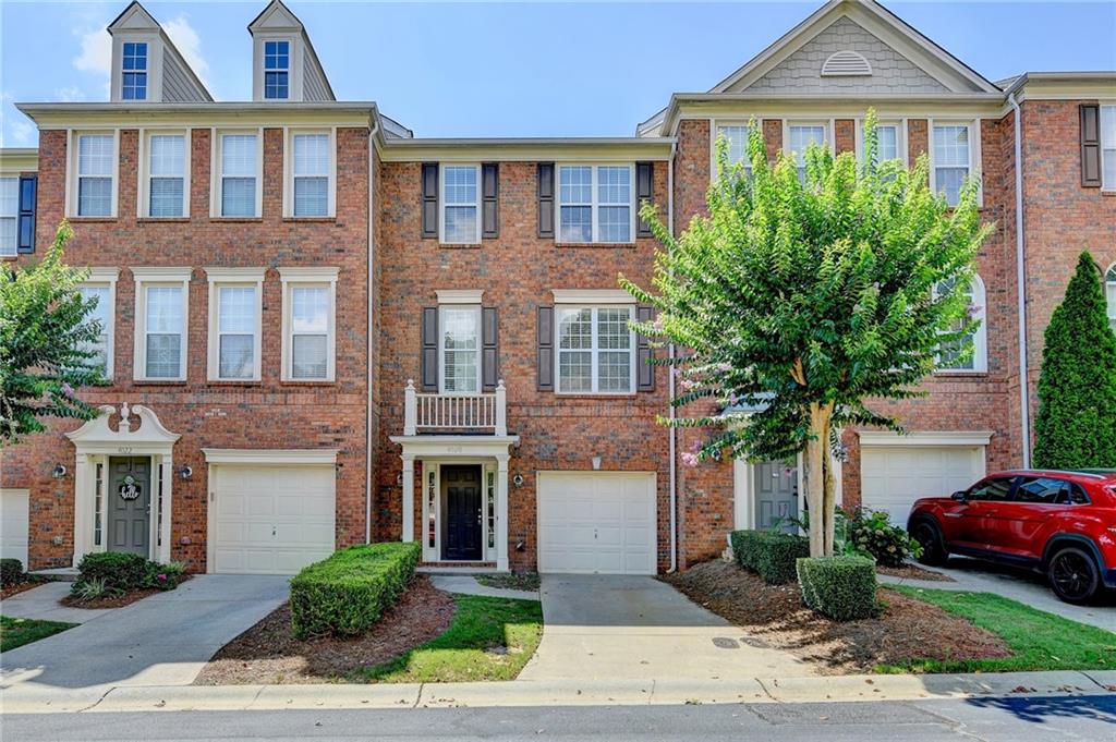 Wonderful rental opportunity in The Views at Coleman Village-Minutes from downtown Roswell, the Avenues at East Cobb, and Chattahoochee River Park. Sidewalk entrance from the community to Starbucks, Kroger, multiple restaurants/shops! This home features spacious rooms and an open floor plan full of natural light. Enjoy a freshly Painted Interior, 9' Ceilings, and a living Room with gas fireplace that opens to a large updated kitchen and dining area. Both upstairs bedrooms feature en-suite baths and ample closet space. There is a third bedroom/private office space on terrace level along with a private half bathroom and walk out patio open to an abundance of greenspace. Trifecta of tops schools (Roswell North, Crabapple Middle, Roswell High School) and all the best that Historic Roswell has to offer, just steps away. Hurry- this home won't last long!
