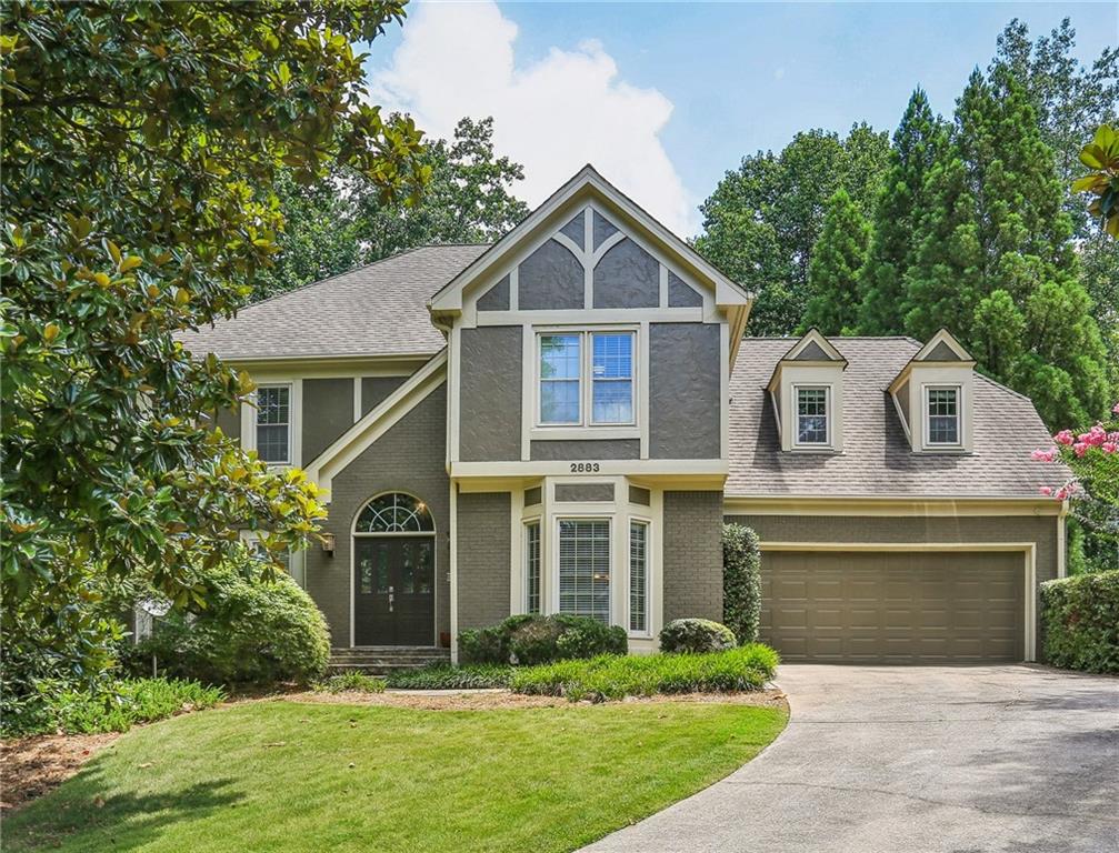 Wonderful rental opportunity in East Cobb! 3-Sides Brick home overlooking private back yard in a smaller subdivision. Gorgeous kitchen with two-toned cabinets, soft close drawers, stainless appliances and wine refrigerator. Granite counters with built in breakfast table and coffee bar! Georgia Marble floor in the foyer and family room fireplace surround. All Hardwoods throughout the rest of the house.Primary suite upstairs features backlit tray ceiling, a custom closet with cedar wall, vessel sinks, custom marble shower and whirlpool tub! Main level bedroom and full bathroom with granite counter. Three additional bedrooms upstairs with en suite access to front bedroom from the hall bath. Laundry Room on main level includes a doggy shower! Tankless water heater for unlimited hot water. Only 1/2 mile to East Cobb Swim and Tennis, a membership pool with lifeguard protection. Great East Cobb Schools and close commute to I-75, I-285, and GA 400.
Main level and upstairs are offered for the lease. Owner will maintain residence in the basement apartment with a separate entry. All Utilities and lawn maintenance included as well as use of the two car garage! Pets welcome to enjoy the fenced back yard. Available furnished, unfurnished, or partially furnished.