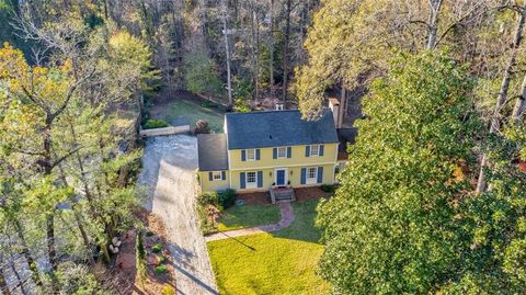 A home in Sandy Springs