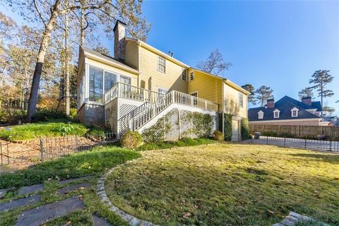 A home in Sandy Springs