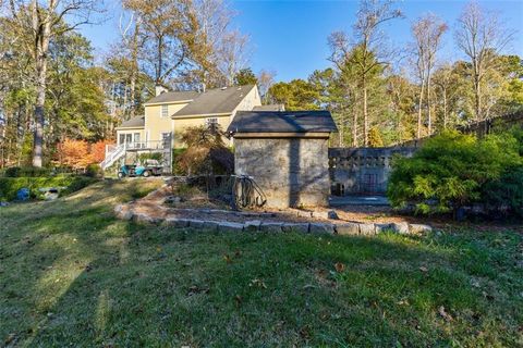 A home in Sandy Springs