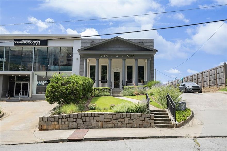 Prime Retail Opportunity in the Heart of Buckhead Village. Nestled in the center of Atlanta’s most coveted shopping and dining district, 327 Buckhead Avenue presents a rare opportunity to own a premier retail property in the prestigious Buckhead Village. Situated on approximately 0.25 acres, this 2,500 SF freestanding building is zoned SPI-9 SA1, offering flexibility for a variety of high-end commercial uses. For over two decades, this property has been home to an elite salon, cementing its reputation as a luxury destination. The site includes valet parking for up to 22 vehicles, a highly sought-after amenity in this bustling walkable neighborhood. Located steps from The Shops Buckhead Atlanta, residents and visitors enjoy access to some of the city’s most exclusive designer boutiques, galleries, and award-winning restaurants, including Le Bilboquet, Umi, and Fetch Park, among others. With a Walk Score of 95, this address is one of Atlanta’s most walkable urban locations, seamlessly blending commerce, lifestyle, and luxury. Whether you're an investor, owner-user, or brand looking to establish a flagship presence, this property delivers unmatched visibility, foot traffic, and prestige in one of Atlanta's most dynamic submarkets.
Key Highlights: Well-appointed and maintained 2,500 SF freestanding retail building. Approx. 0.25-acre parcel in Buckhead Village. Zoning: SPI-9 SA1. Valet parking for up to 22 vehicles (9 striped spaces). Walk Score: 95 – highly walkable neighborhood. Surrounded by top-tier retail, dining, and lifestyle amenities.
Long-standing location for a luxury salon for 23+ years