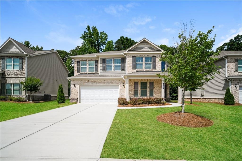 This home is professionally managed by Tricon Residential, dedicated to creating exceptional rental experiences. Featuring four bedrooms, three bathrooms, and approximately 2,573 square feet, this well-maintained home offers a high standard of rental living, supported by a team that puts residents first. Tricon Bella View is a charming single-family rental community located near Lenora Park in Gwinnett County. Enjoy virtually maintenance-free living with the conveniences of smart home technology including automatic thermostat control and keyless front door entry. Every home includes gourmet kitchens, stainless steel appliances, attached garages and private yards. Fully-fenced yards available on select homes.
