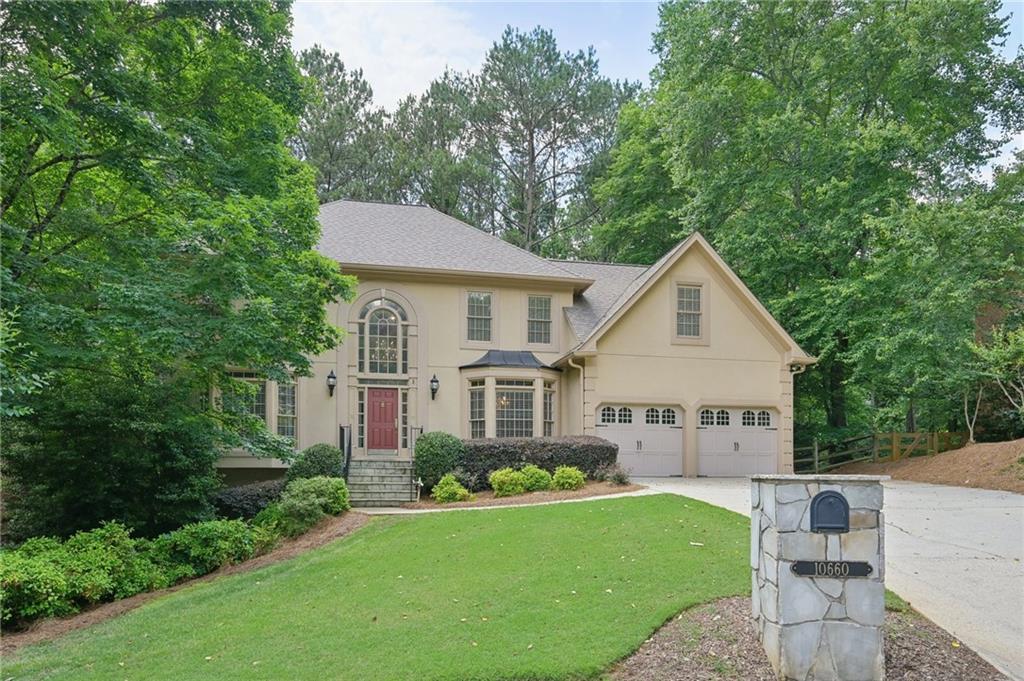 Stunning Alpharetta home nestled on a quiet cul-de-sac.
The heart of the home is the chef’s dream kitchen, fully updated with commercial-grade stainless appliances, including a Viking commercial-grade gas cooktop, full-size double ovens, warming drawer, pot filler, stainless steel appliances, lighted white cabinetry, honed granite countertops, and a black granite sink—an entertainer’s dream!
Beautiful hardwoods throughout the main level. A rare elevator connects the living room to the spacious primary suite, which features a large walk-in closet and a fully renovated spa-inspired bath complete with an air-jetted tub, frameless glass shower, and high-end finishes.
Upstairs, two bedrooms share a well-appointed Jack and Jill bath, with one offering dual walk-in closets. A third bedroom boasts its own ensuite bath and walk-in closet, ideal for guests or a private home office.
The finished basement includes a huge media room, perfect for entertaining or relaxing, plus an unfinished space offering incredible storage potential or room to grow.
This home combines luxurious upgrades, thoughtful design, and an unbeatable location. With exceptional neighborhood amenities: swim, tennis, playground, clubhouse, Tuxford is located just minutes from GA-400, top-rated schools, shopping, and dining. Don’t miss your opportunity to own in one of the area’s most coveted communities!