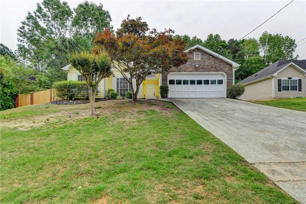 Amazing 3/2 ranch home. Quiet, established subdivision with no HOA! This adorable home has been well maintained. The private fenced backyard provides a great space for pets and entertaining. The eat-in kitchen overlooks the huge and beautiful backyard and it has lots of cabinet space. Master suite with cathedral ceiling, walk-in closet, separate shower, and garden tub. Big vaulted family room. Recently replaced HVAC system. Close to shopping, restaurant, and entertainment. Minutes from Downtown Lawrenceville, Mall of Georgia, and easy access to I85 and 316. Experience the tranquility of this beautiful home for yourself!