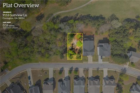 Vacant Land For Sale - 9153 Golfview Lane<br/> Covington, GA 30014
