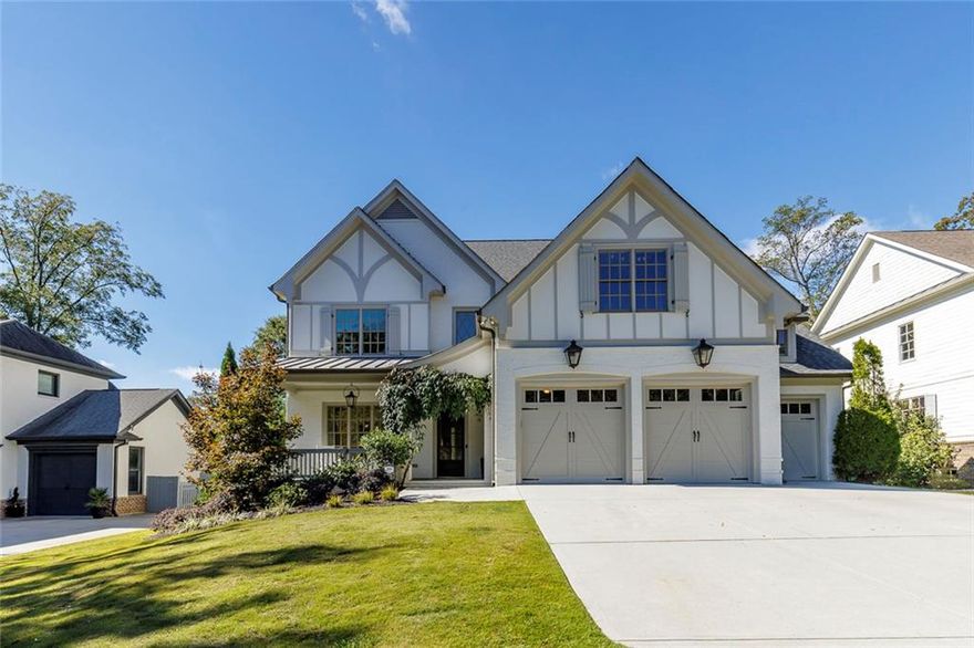 Nestled in one of Brookhaven’s most sought-after neighborhoods, 2596 Green Meadows Lane NE offers the perfect blend of modern design, timeless style, and everyday comfort. Built in 2016 and meticulously maintained, this residence feels practically brand new—showcasing exceptional craftsmanship, thoughtful design, and elegant finishes throughout.

From the moment you step through the front door, you’ll feel the warmth and character that make this home truly special. The open-concept floor plan is an entertainer’s dream, featuring a chef’s kitchen with high-end appliances, custom cabinetry, and an oversized island that flows seamlessly into the spacious living and dining areas.

Just off the family room, step outside to a beautifully designed deck—perfect for year-round entertaining. Enjoy grilling and dining al fresco or relaxing in the covered seating area by the outdoor fireplace. The large, level backyard offers endless possibilities, including plenty of space to add a pool and create your own outdoor oasis.

With five bedrooms and five and a half bathrooms, this home provides ample room for both lively gatherings and peaceful retreats. Each bedroom offers flexibility to suit your lifestyle—ideal for a private home office, creative studio, or serene guest suite.

The finished basement is the ultimate bonus space, ideal for a media room, game area, “man cave,” or kids’ retreat—perfect for movie nights or weekend entertaining.

Beyond the home itself, the location is unbeatable. Enjoy the convenience of being just a short walk or golf cart ride from the popular shops, restaurants, and vibrant community along Dresden Drive.

Don’t miss the opportunity to make this exceptional Brookhaven home yours today!