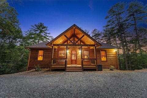 A home in Mineral Bluff