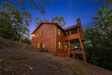 A home in Mineral Bluff