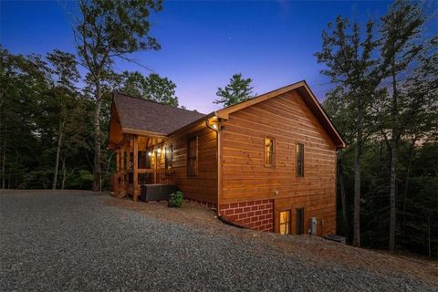 A home in Mineral Bluff