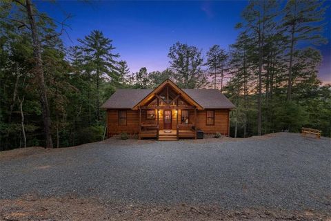 A home in Mineral Bluff