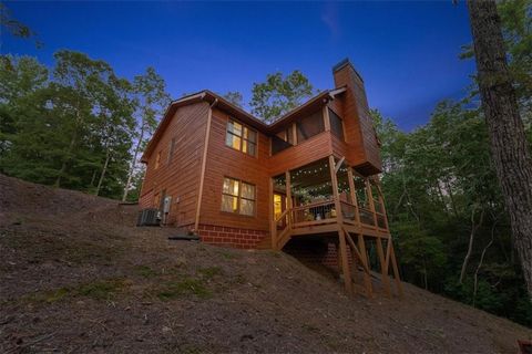 A home in Mineral Bluff