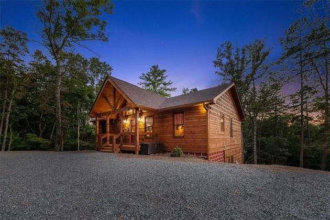 A home in Mineral Bluff