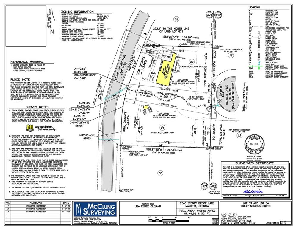 Holly Springs North - Land