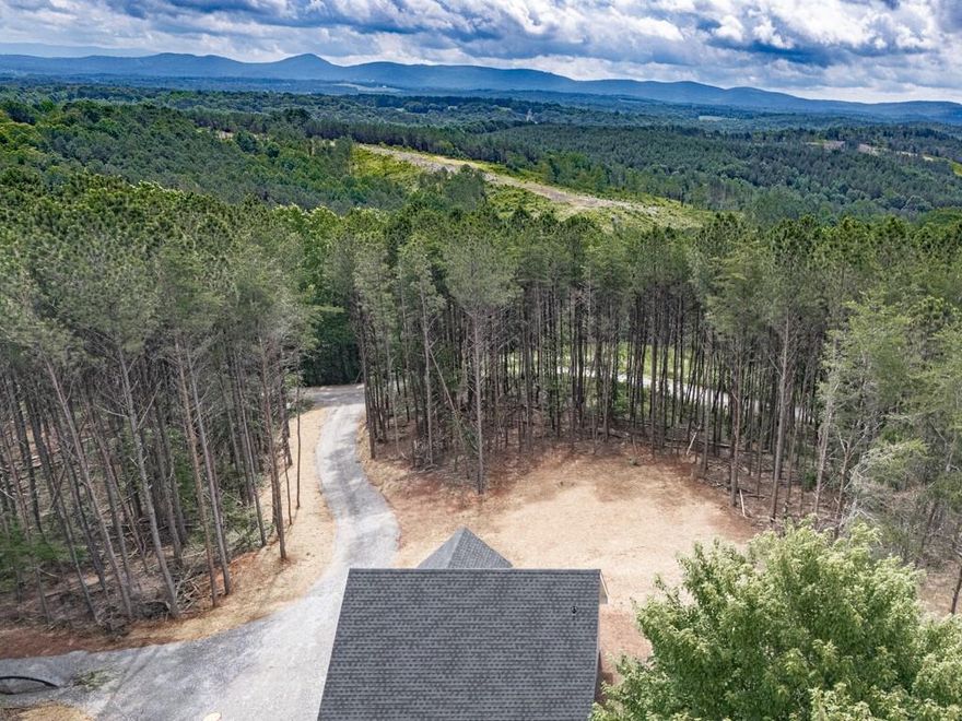PEACE AND QUIET ! NEW CONSTRUCTION ! LONG RANGE MOUNTAIN VIEWS ! ROCKING CHAIR FRONT PORCH! 100% FINANCING AVAILABLE!  This home is located off of Hwy 53, very near the Cherokee County line.  It's far enough away from the hustle and bustle yet offers a peaceful retreat, all while offering minutes from everyday conveniences.  Move-in ready, new construction home with a great room with electric fireplace.  The kitchen has custom cabinets, a full complement of stainless steel appliances (refrigerator, too!).  Master suite includes a walk-in closet and a full bath. Two secondary bedrooms share a spacious full bath on the upper floor. The home has been tastefully designed with modern features to include LVP flooring throughout, modern ceiling fans, tiled bathrooms, modern kitchen with subway tile backsplash, solid surface (butcher block) counters, stainless steel appliances and farmhouse sink. Spray foam insulation in the attic helps with the monthly utility expenses too! Sit out on the spacious front porch and relax, taking in the peaceful surroundings and mountain views.  This is a fantastic opportunity to own a brand new home on 1.13 acres of usable land, perfect for adding a garage, garden and a firepit area. Endless opportunities to enjoy the outdoors and starry nights. NO HOA, so bring your trailer, RV and other outdoor recreational equipment.  Explore every corner of this enchanting home from the comfort of your couch with our immersive 3D virtual tour, allowing you to envision life in this incredible space before you even set foot inside!