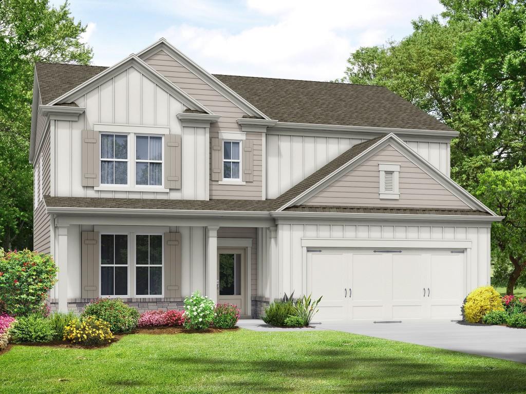 The Landon II plan built by My Home Communities! Discover this stunning 4-bedroom, 3-bath two-story home nestled on a private 2.16-acre homesite, just minutes from Athens with quick access to US-29! From the moment you walk in, you'll love the open-concept main level featuring a spacious kitchen with granite countertops, stainless steel appliances, 36" soft-close shaker cabinets, and a island overlooking the family room and breakfast area. Enjoy the seamless flow of LVP flooring throughout main and step outside to relax on the covered rear porch. A versatile study/dining room is tucked just off the foyer, plus a convenient main-floor guest bedroom with full bath to complete the main floor. Upstairs, retreat to your oversized primary suite with elegant tray ceiling, private sitting area, his-and-hers closets, large tiled shower, and dual vanities. You'll also find a spacious loft, upstairs laundry, two additional bedrooms, and another full bath. Schedule an appointment for a showing today! Estimated completion August/September 2025. Inquire about up to $5,000 towards closing costs OR rate buy-down options with binding contract by 06/30/2025 and use of the seller's preferred lender, MHC Mortgage. *Secondary photos and Matterport tour are an example of the floor plan and not of the actual listing*