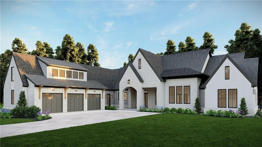 EXQUISITE LAKESIDE LIVING IN FORSYTH COUNTY: YOUR GATEWAY TO AN UNPARALLELED LIFESTYLE. Lake Life Starts Here – in Forsyth County. Discover a residence where sophisticated design meets the serene beauty of lakeside living, nestled within one of Lake Lanier’s newest and most coveted communities. This is more than a home; it's an invitation to a lifestyle defined by elegance, convenience, and endless recreation. Nestled within the exclusive, gated enclave of Arden on Lanier Waterside, this to-be-built luxury ranch home by Heartland Contracting offers the perfect fusion of tranquil lake living and modern accessibility. Imagine your weekends transformed: with a dedicated boat slip included at the private community dock, spontaneous sunset cruises, exhilarating tubing adventures, and peaceful morning paddles are just steps from your door. This is where cherished memories are made, against the breathtaking backdrop of Lake Lanier. 

MASTERFUL DESIGN BY HEARTLAND CONTRACTING. Crafted by Heartland Contracting, a distinguished local luxury home builder renowned for their unwavering commitment to quality and personalized service, this home exemplifies thoughtful design. Soaring beamed ceilings and expansive open-concept living spaces create an atmosphere of grandeur, while the chef-inspired kitchen, complete with a discreet scullery and generous walk-in pantry, is a culinary dream, perfect for both grand entertaining and effortless everyday living. The primary suite is a private oasis, featuring a spa-like bathroom with a curbless shower and luxurious soaking tub. The intelligently designed walk-in closet seamlessly connects to the laundry room, ensuring unparalleled convenience. For those desiring additional space, customize your residence with an upstairs bonus room, elevator, or an additional 1.5-car garage. The expansive backyard awaits your personal vision, whether it's a sparkling pool and cabana for resort-style relaxation or a charming patio for al fresco dining and game day gatherings. 

THE ALLURE OF FORSYTH COUNTY. This exceptional location offers the best of both worlds. Forsyth County is celebrated for its top-ranked schools and award-winning parks and recreation programs, providing an enriching environment for all. Enjoy easy access to a wealth of green spaces, including the scenic Big Creek Greenway, the natural beauty of Sawnee Mountain Preserve, and numerous parks offering miles of trails, playgrounds, and athletic facilities. Just minutes away, the vibrant City of Cumming presents a dynamic array of amenities. Indulge in upscale shopping and diverse dining experiences at destinations like The Collection at Forsyth and the newly developed Cumming City Center. With convenient access to GA-400, both the bustling energy of Atlanta and the serene beauty of the North Georgia Mountains are within easy reach. Embrace a community known for its low taxes, friendly atmosphere, and abundant charm.

YOUR LAKESIDE DREAM AWAITS. Spend your mornings on the shimmering waters of Lake Lanier, your afternoons exploring local parks or enjoying retail therapy, and your evenings unwinding in the tranquility of your luxurious home. This is the quintessential Georgia lifestyle, perfected. Seize the opportunity to personalize your floor plan and select your finishes. Only 3 homesites remaining in this gated sub-association of 12 homes. Licensed Boatslip at community dock is included and only accessible by sub-association residents. Full brochure, pricing, and builder portfolio available upon request. Final pricing to be determined based on selections, upgrades and customization. Photos are representative of Builder’s prior work. Plans shown for one of many popular plans that can be built with optional pool and cabana. Buyer has ability to fully customize or choose another floor plan. Must use Builder contract. Buyer must be pre-qualified with a preferred lender. Plans, features, and pricing subject to change without notice.