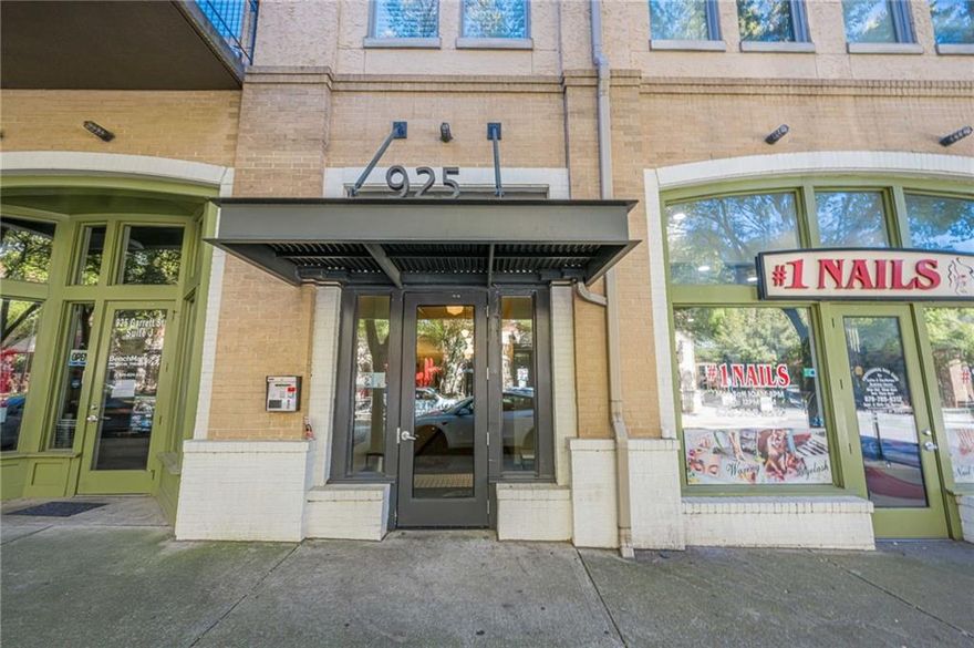 This meticulously maintained corner unit is wrapped in windows, flooding every room with natural light. Start your mornings on the private balcony or grab a latte from Drip Coffee just steps away.

Inside, you’ll find an open layout with an expanded living room — a rare feature unique to this unit. The updated kitchen features stainless steel appliances, granite countertops, and hardwood floors throughout. The spacious bathroom offers a walk-in tiled shower, marble double vanity, and custom closet organizers for stylish storage.

Residents also enjoy access to the rooftop deck at 924 Garrett, directly across the street. Two beautiful parks are just blocks away, and the BeltLine runs right along Bill Kennedy Way. With Madison Yards (Publix, AMC, restaurants) only half a mile away and Kroger nearby,  convenience meets comfort in the heart of one of Atlanta’s most walkable neighborhoods. Easy access to I-20 and I-75/85 completes the package.