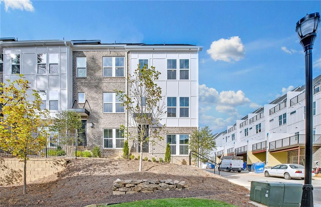 The Teravista is a vibrant new construction townhome by Pulte Homes on the Upper Westside in the Riverside Area!! This 3 bed/ 3 full bath/ 2 half bath home has it all. There’s plenty of space to entertain or lounge on the fourth level loft with wet bar/beverage center and rooftop terrace. Work or host guests in the bed/bathroom on the 1st floor. The expansive main level and Gourmet Kitchen are bright and open and allow access to the spacious deck. Upgrades galore include quartz countertops and upgraded white cabinets with soft close, hardwoods/oak stairs, tray ceilings, rain showerhead in primary bath and smart home features, etc. This townhome is walking distance to area restaurants and is close to attractions including The Works, Westside Reservoir Park, Westside Provisions, Bellwood Coffee, Truist Park and more! The HOA includes AT&T fiber internet, water and trash. Riverside is currently ranked #4 out of 5 the hottest places to live in the US! This home will be ready July 2024! Don’t forget to inquire about our current rate promotions and flex cash incentives. Please note pictures are of model home.