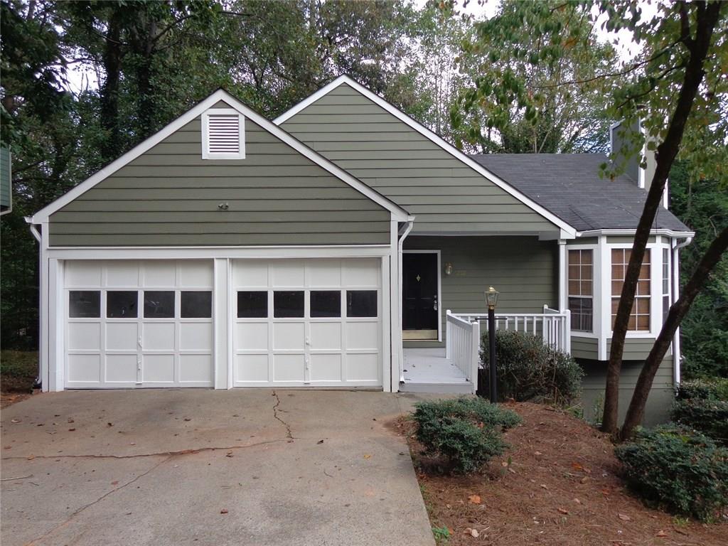 Charming 3BR/2BA Traditional Ranch Home in Quiet Established Neighborhood Near Hickory Grove Express Lane Entrance in Cobb. New Carpet, New Interior and Exterior Paint, New BR Carpet, New Lighting/Ceiling Fans and New Hardwoods Throughout. Spacious Living Room Features Fireplace just off Dine-In Kitchen Leading to Private Balcony, Great for BBQ’s. Huge Master on Main with Walk-In Closet and En-Suite Bath Offers Double Vanities, Garden Tub and Separate Shower. Laundry in Hall and Includes Washer/Dryer. Two Car Garage. Move-In Ready!