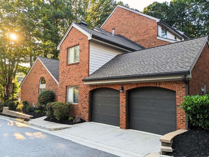 Rare ALL-BRICK END UNIT in the Heart of Sandy Springs – FULLY RENOVATED and Priced to Sell at $525,000 Don’t miss this exceptional opportunity to own in Westfair, a boutique community of just 25 townhomes quietly nestled on a cul-de-sac in the Perimeter area of Sandy Springs. Homes here are rarely available—the last sale was over 3 years ago—a true testament to how much residents love living here. This fully renovated 3-bedroom, 2.5-bath end-unit townhome offers nearly 2,000 sq ft of updated living space, including a main-level primary suite with 14-ft vaulted ceilings and a gas fireplace. Crafted with timeless all-brick construction and filled with natural light from windows on three sides, this home offers both durability and warmth. Upstairs, you'll find two spacious bedrooms plus a flexible loft—ideal for a home office, gym, or second living area. INTERIOR HIGHLIGHTS: Remodeled kitchen with Bosch & Samsung appliances, quartz counters, soft-close drawers, and skylight; sunken living room with second fireplace; elegant arched built-ins; two private brick courtyards for relaxing or entertaining; smart garage system; and fresh interior paint. RECENT UPDATES: HVAC system, hot-water heater, roof replaced 2020, interior and exterior paint COMMUNITY FEATURES: HOA covers water, landscaping, exterior maintenance, pest control, and more. New roofs and exterior paint throughout community in 2020. All homes include attached 2-car garages. Minutes to GA-400, I-285, Perimeter Center’s shopping, dining, and medical. Close to major corporations in Perimeter Center and just 20 minutes to downtown Atlanta. This home is turnkey, move-in ready—perfect timing to settle in before the holidays. Schedule your private tour today! BUYER’S AGENTS WELCOME!