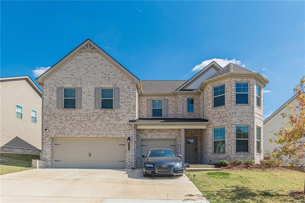 Welcome to your dream home in the highly sought-out, gated community of Camp Creek Village, just minutes from I-285, Camp Creek Marketplace, Hartsfield-Jackson Airport, and Downtown Atlanta! This spacious and elegantly designed 5-bedroom, 4-bath home offers both luxury and functionality, perfect for modern living. Some of the key features are: The oversized Owner’s Suite with vaulted ceilings, dual walk-in closets (his & hers), a luxurious sitting room, upstairs living area/loft and spa-style bath with tiled walk-in shower, garden tub, and dual vanities. The Gourmet Kitchen featuring quartz countertops, oversized island, stainless steel appliances, walk-in pantry, and abundant cabinetry. The Open-Concept Main Level has a grand 2-story foyer, formal living and dining rooms, decorative coffered ceilings, and LVP flooring throughout (excluding first-floor bedroom). The bedroom on the main floor is perfect for guests or multi-generational living. Last but not least, the 3-Car Garage for extra storage or multiple vehicles.
All located within the prestigious Westlake High School district, this home blends suburban peace with unmatched accessibility to everything Atlanta has to offer!