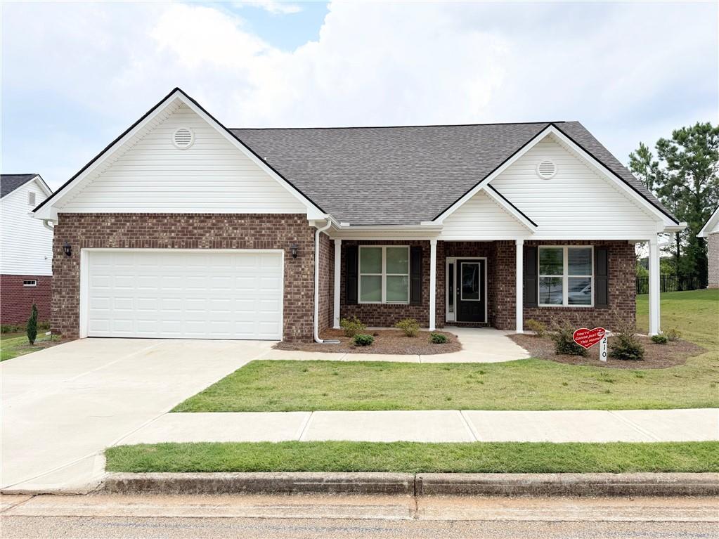 Don't miss out on this opportunity to live in the Fairfield Plantation community. Discover the Trenton Plan, a beautifully crafted ranch-style home with a touch of modern flair! This brand-new construction offers 3 spacious bedrooms and 2 bathrooms on the main floor, making single-level living both convenient and luxurious. The open layout enhances the flow between rooms, creating a welcoming, airy atmosphere throughout. A formal open dining room, a spacious great room, kitchen breakfast bar, plus an open sun room adds extra versatility, perfect for entertaining guest and family with seasonal views of the backyard. Don't wait and make this home yours. Buyer incentive available with the use of the preferred lender.