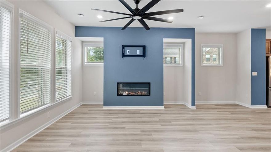 MAJOR PRICE REDUCTION!!!Don't miss this beautiful 3 bedroom, 3.5 bathroom end unit townhome completed in 2024! This modern gem offers spacious living with high-end finishes throughout. Lots of windows, offering more natural light than most. Floor plan is no longer being built, and the only one currently on the market! First level offers a 2 car garage on the backside for more privacy. Nice sized, private bedroom with its own full bathroom, perfect for guests or a home office. Main level is bright and open living space, gourmet kitchen with an oversized island, large pantry, bigger than the rest of the community. An ideal larger deck than the rest that spans the entire width of the unit, perfect for grilling and entertaining. Upper level with a large laundry room, luxurious primary suite with tray ceiling, spa like en-suite and oversized walk-in closet. Plus an additional bedroom with its own private bathroom. Call for your private showing today! All information deemed reliable, buyer to verify.