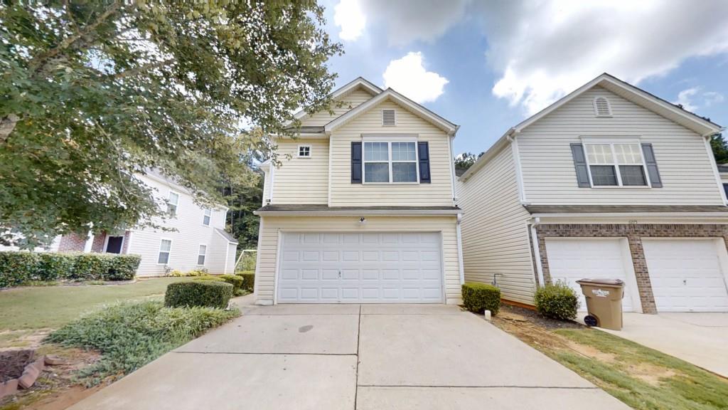 Welcome to this beautifully updated 3-bedroom, 2.5-bath home in the desirable Mountain Ridge community! Freshly painted throughout, this home offers a warm and inviting feel with brand-new carpet in the family room, bedrooms, and hallway, stylish LVP flooring in the dining area and kitchen, and tile in all bathrooms. The spacious two-story family room features a cozy fireplace and plenty of natural light perfect for relaxing or entertaining. The kitchen is a chef's dream with granite countertops, stainless steel appliances, and an open layout that flows into the dining space. Enjoy the outdoors in your large, level backyard ideal for gatherings, playtime, or simply unwinding. With easy access to shopping, dining, parks, and major highways, this home combines comfort, convenience, and style. Don't miss out schedule your tour today!