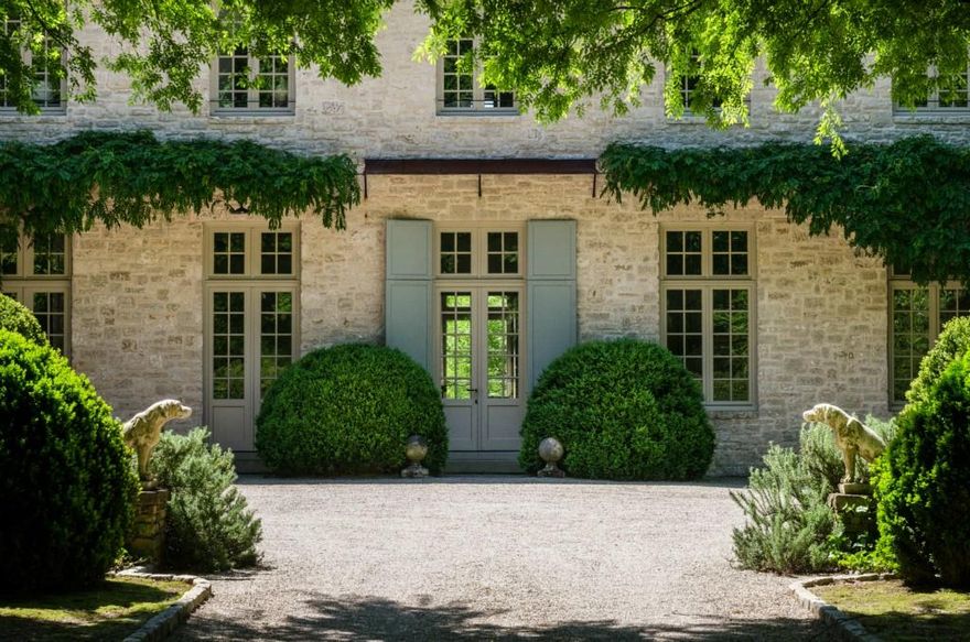 Amazing opportunity!Magnificent country estate in the city entered through a tree lined private drive.Lovingly constructed over a 3 year period, this gorgeous European style home is filled with the most exquisite floors, fireplaces, chandeliers and specialty hardware collected over years of shopping in Europe. Every detail is perfect. The soaring ceilings in the main home allow for lots of natural light and outdoor views. Charming manicured gardens, pool, pool house with fire pit and greenhouse, chicken coop, and tennis court are all part of this special private estate.