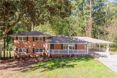 A home in Stone Mountain