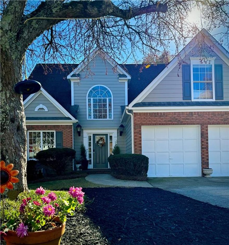 MOVE-IN READY! A RARE combination of a home that has a  PRIMARY SUITE/MASTER ON MAIN, CUL-DE—SAC lot, in a SWIM/TENNIS/PARK Neighborhood, with a FINISHED BASEMENT! in one of Roswell's most prestigious areas! Less than 5 miles from Historic Roswell/Canton Street, Alpharetta City Center, and Avalon. Near shops, food,cafes, and downtown! including boutique shopping, fine dining, premier parks, and top-rated Sweet Apple Elementary, Elkins Pointe Middle, and Milton High School. What else can you ask for?  OPEN-CONCEPT KITCHEN with superior CARRERA MARBLE countertops, upgraded soft close cabinetry, Brand NEW DECK, BRAND NEW FENCE, all NEW Exterior siding and paint.   Recently installed Closed Leaf Guard Gutter! Completely Sealed and Wildlife critter proofed.
TRUE MULTI-GENERATIONAL LIVING, Finished basement complete with its own KITCHENETTE, PRIVATE LIVING ROOM, and a SECONDARY MASTER-SIZED BEDROOM  & BATHROOM (2 Vanities) completed in 2021!—ideal for long-term guests, in-laws, teens, or extended stays. Work from home? No Problem. Exercise gym room, and home office with built in cabinets.
The private backyard is a standout with mature trees and a custom fire pit—a serene setting for upscale, private, woody outdoor entertaining!  This home offers an elevated lifestyle!