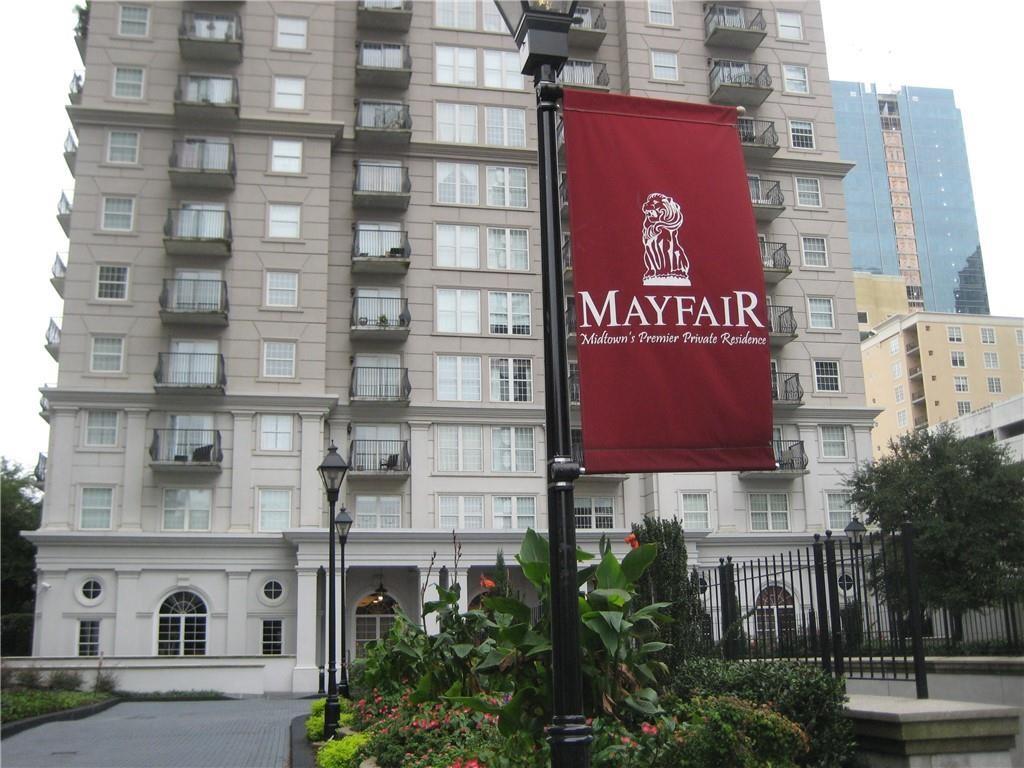One bedroom condo in sought after Mayfair Renaissance, high rise building located in the heart of Midtown, walking distance to Piedmont park, restaurants, Botanical garden, Whole Foods, Colony squire and etc. Spacious living/dining area with the balcony. Unit in a good condition: newer hardwood floor, newer kitchen appliances, washer & dryer, stone backsplash, granite counter tops, marble tile floors. Bedroom has large walk in closet. Building amenities include 7/24 hour concierge service, resort style swimming pool, gym, movie theater, business center, garden are with the grill. Gated, secured underground parking.
Unit occupied, appointment must, 24 hours in advance.
